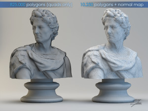 caius julius caesar 3D Модель