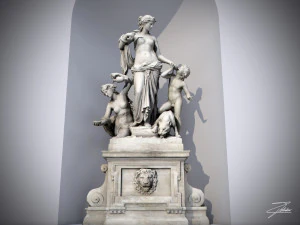 fountain of teti 3D Model