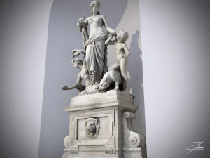 fountain of teti 3D Model