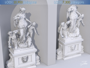 fountain of teti Model 3D