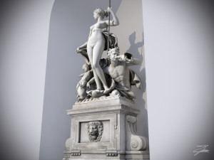 fountain of venus 3D मॉडल