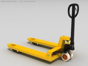 pallet jack 3D मॉडल