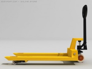 pallet jack 3D मॉडल
