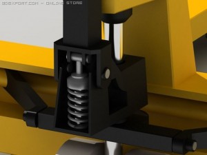 pallet jack 3D मॉडल