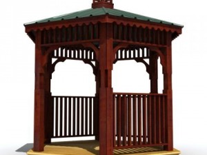 gazebo Modelo 3D