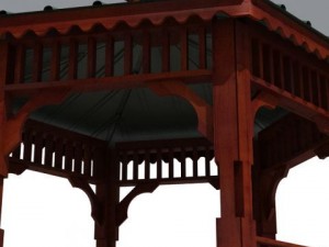 gazebo Modelo 3D