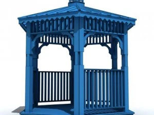 Pavillon 3D Modell