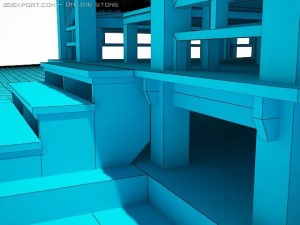 gazebo 3 3D Model