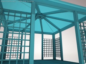 gazebo 4 3D Model