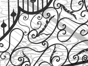 iron gate 3D Model