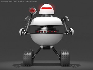robot 01 3D 模型