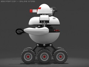 robot 01 3D 模型