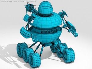 robot 01 3D 模型