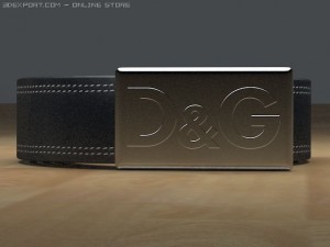 dg belt 3D मॉडल