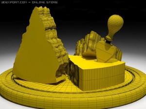 parmiggiano reggiano 3Dモデル
