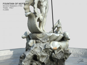 fountain of neptune Modèle 3D