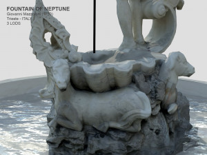 fountain of neptune Modèle 3D