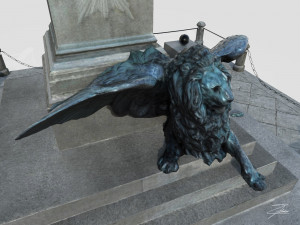 monument to daniele manin Modèle 3D