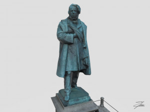 monument to daniele manin Modèle 3D
