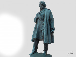 monument to daniele manin Modèle 3D