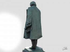 monument to daniele manin Modèle 3D