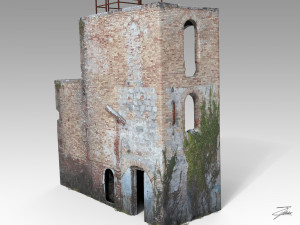 abandoned building 01 Model 3D