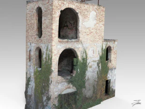 abandoned building 01 3D Model
