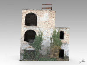 abandoned building 01 Model 3D