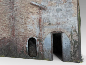 abandoned building 01 Model 3D