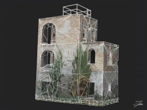 abandoned building 01 3D Model