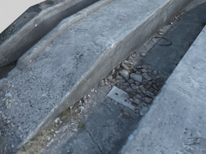 concrete loading ramp 3D Model