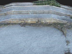 concrete loading ramp 3D Model
