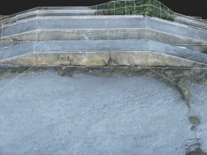 concrete loading ramp 3D Model