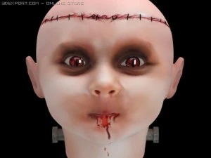 baby frankenstein 3D Model