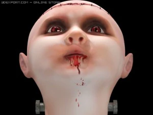 baby frankenstein 3D Model