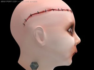 baby frankenstein 3D Model