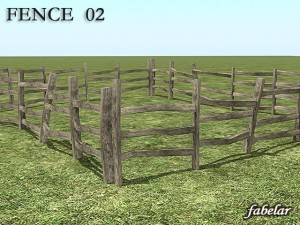fence 8 in 1 3D Model
