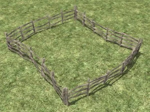 fence 8 in 1 3D Model