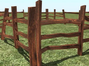 fence 8 in 1 3D Model