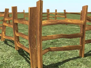 fence 8 in 1 3D Model