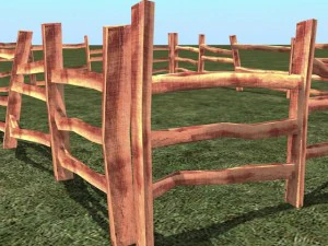 fence 8 in 1 3D Model