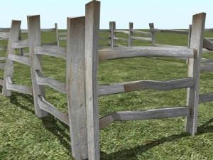 fence 8 in 1 3D Model