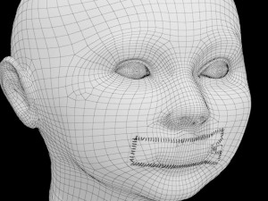 baby monster Model 3D