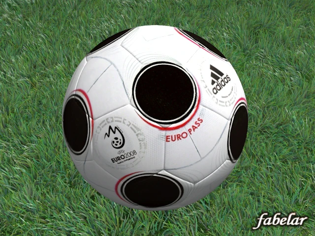 soccer ball 02 3D Model .c4d .max .obj .3ds .fbx .stl .blend 