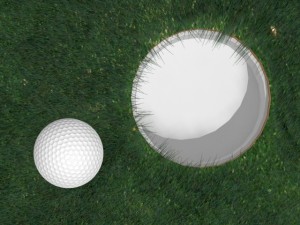 golf ball 3Dモデル