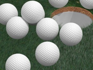 golf ball 3Dモデル