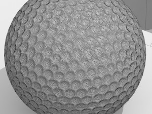 golf ball 3Dモデル