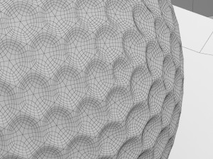 golf ball 3Dモデル