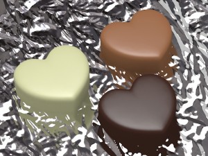 chocolates 01 Modèle 3D