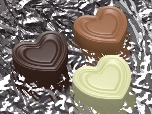 chocolates 01 Modèle 3D